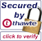 Thawte logo link to verify www.inverterdrive.com SSL Certificate