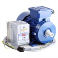 Photo of and link to AC Variable Speed Drive and IE2 Motor Kit - 0.75kW (1.0HP) 230V Single Phase WEG CFW-10 to Marelli 140-2800RPM