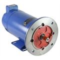 Photo of and link to MP80200DH - 1.5kW (2HP) x 2500RPM DC Motor - IP23 - Foot &amp; Flange Mount