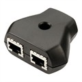 Photo of and link to Invertek Drives RS485 Data Cable Splitter for E2 (1 x RJ45 to 2 x RJ45)