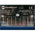 Photo of and link to Marelli - 0.75kW (1HP) 230V/400V 3ph 6 Pole Foot Mounting AC Motor for Speed Control with Force Cooling Fan &amp; Encoder