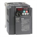 Photo of and link to Mitsubishi FR-E700 0.75kW 230V 1ph to 3ph – Vector Control AC Inverter Drive Speed Controller