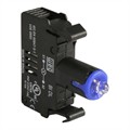 Photo of and link to BIDL4-D66 - LED Contact Block, 220-240VAC, Blue