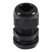 Photo of M20 Nylon Gland and Locknut for 6mm to 12mm Diameter Cables