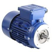 Photo of Marelli - 0.55kW (0.75HP) 4 Pole 230V/400V 3ph B14 Face Mount AC Motor with 2048ppr Encoder and Force Cooling
