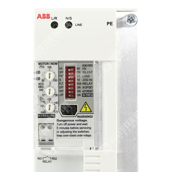Photo of ABB ACS55 2.2kW 230V 1ph to 3ph AC Inverter Drive, C2 EMC