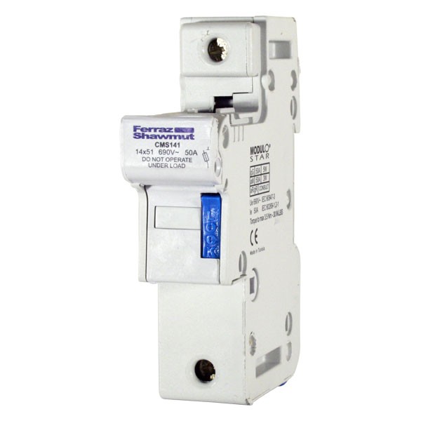 Photo of High Speed AC Fuse Holder in single 14 x 51 Size and Power Circuit Off-Load Isolator