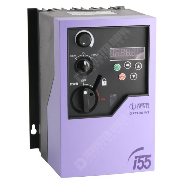 Photo of Invertek Optidrive E2 IP55 - 1.5kW &amp; 1.1kW 400V - AC Inverter Drive Speed Controller (Switched)