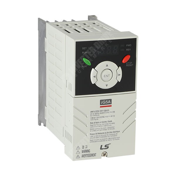 Photo of LS Starvert iG5A - 0.75kW 400V - AC Flux Vector Drive Speed Controller
