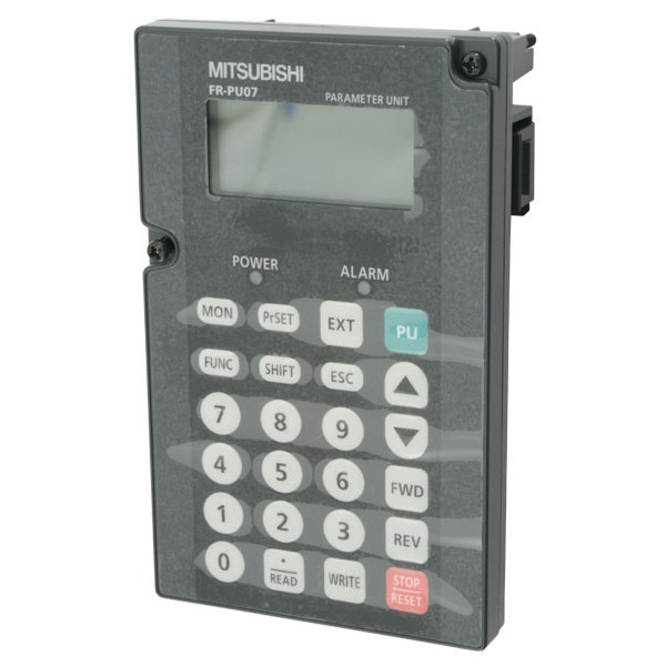 Photo of Mitsubishi FR-PU07 Parameter Unit and Clone module for 700 Series Inverters