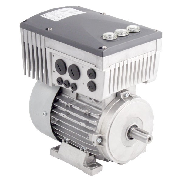 Photo of Nord SK 205E IP55 0.55kW 400V 3ph – Motor-Mounted AC Inverter and Motor