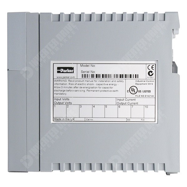 Photo of Parker SSD 650V 0.25kW 230V 1ph to 3ph - AC Inverter Drive Speed Controller with remote mountable keypad, Unfiltered