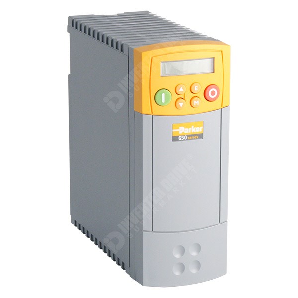 Photo of Parker SSD Drives 650 1.5kW 230V 1ph to 3ph - AC Inverter Drive Speed Controller with facility to remote mount its Keypad