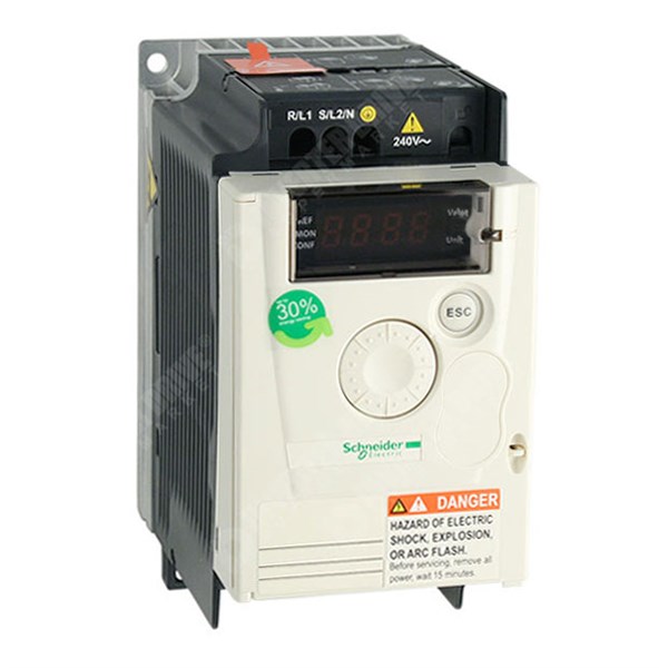 Photo of Schneider Altivar 12 0.37kW 115V 1ph to 230V 3ph - AC Inverter Drive Speed Controller