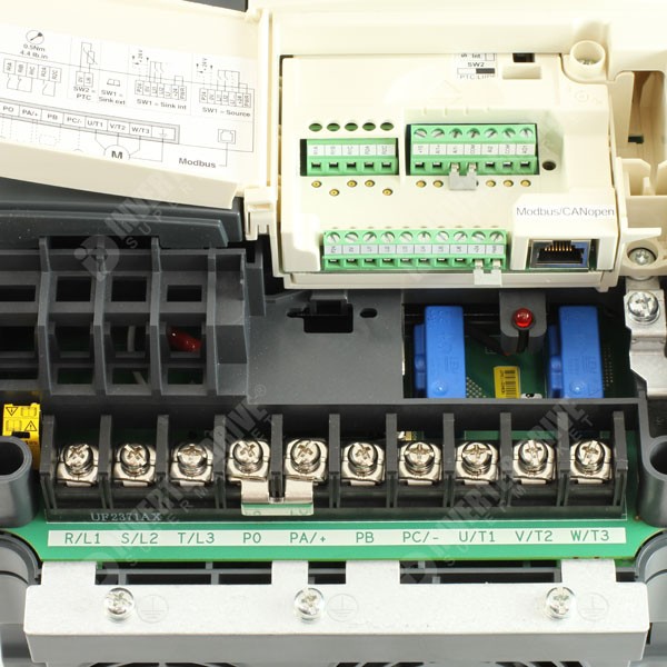 Photo of Schneider ATV71 IP20 7.5kW 230V 3ph to 3ph AC Inverter Drive, C3 EMC, DBR