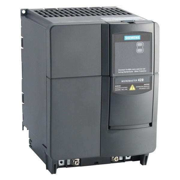 Photo of Siemens Micromaster 420 3kW 230V 1ph to 3ph AC Inverter Drive Speed Controller