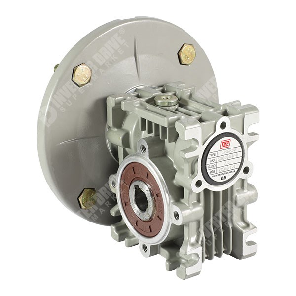 Photo of TEC TCNDK30 10:1 273RPM Worm Gearbox for a 0.37kW 2 Pole 63 Frame B5 Motor