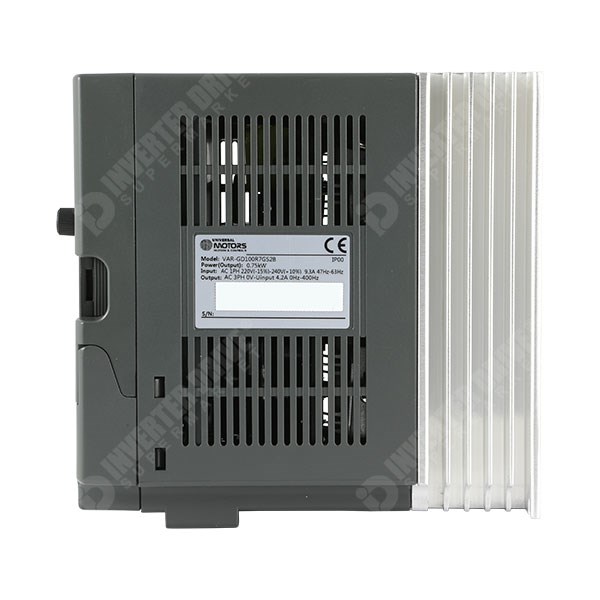 Photo of Universal Motors GD10 0.75kW 230V 1ph to 3ph AC Inverter Drive, DBr, Unfiltered