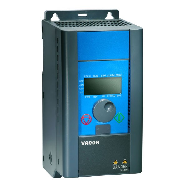 Vacon 10 1.5kW 230V 1ph to 3ph AC Inverter Drive Speed Controller