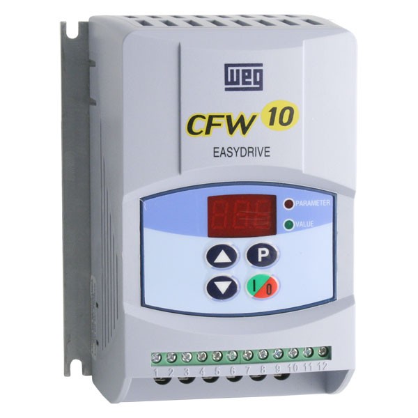 Photo of WEG Automation CFW-10 - 0.18kW 230V 1ph to 3ph Cold Plate AC Inverter Drive Speed Controller