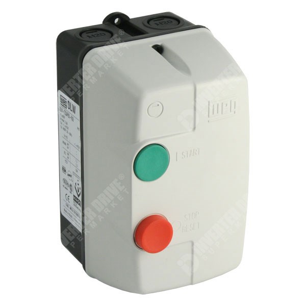 Photo of  WEG DLW IP65 Direct On Line Starter 0.4A-0.63A 400V 3ph 0.12kW 0.18kW