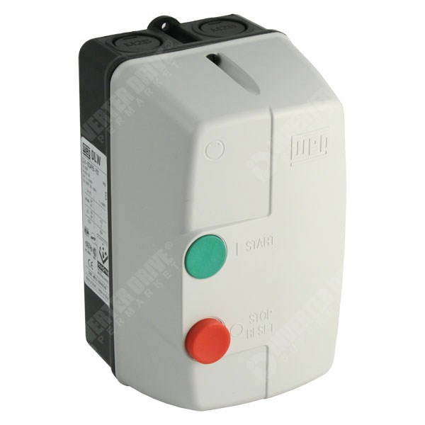 Photo of WEG DLW - DOL Starter with 7A-10A Overload for 400V Three Phase Motors 4kW &amp; 5.5kW, IP65