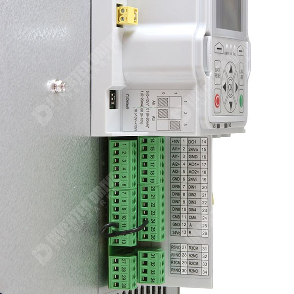Photo of Eaton DG1 IP21 90kW/110kW 400V 3ph AC Inverter Drive, DBr, STO, C2 EMC