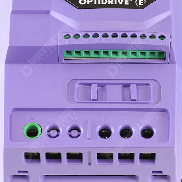 Photo of Invertek Optidrive E3 IP20 2.2kW 230V 1ph to 3ph AC Inverter Drive, DBr, C1 EMC