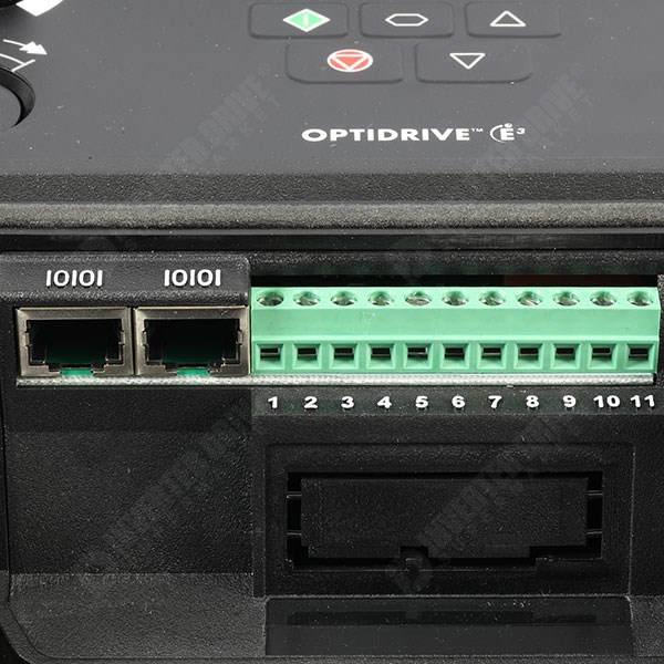 Photo of Invertek Optidrive E3 IP66 Indoor/Outdoor 1.5kW 230V 1ph to 3ph AC Inverter, DBr, SW, C1 EMC