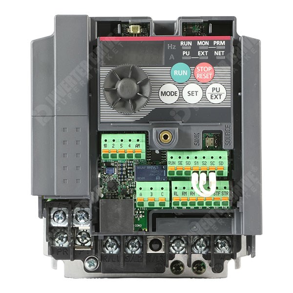 Photo of Mitsubishi D720S IP20 1.5kW 230V 1ph to 3ph AC Inverter Drive, DBr, STO, Unfiltered