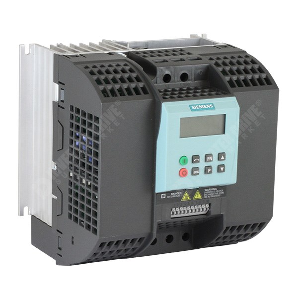 Photo of Siemens SINAMICS G110 - 3kW 230V 1ph to 3ph AC Inverter Drive Speed Controller with Keypad