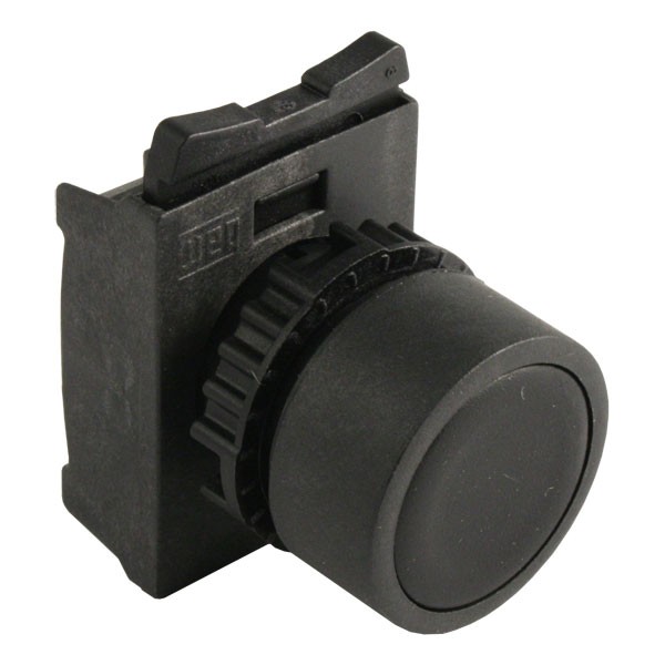 Photo of WEG CSW-BF5 - Pushbutton, Flush, Black, for 22mm hole